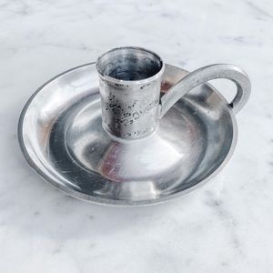 Vintage Skurdal Tinn | Candleholder